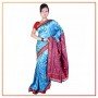Murshidabad Silk Ikkat Original Saree 027