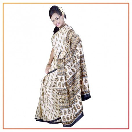 Murshidabad Silk Matka Nimjori Original Saree 031