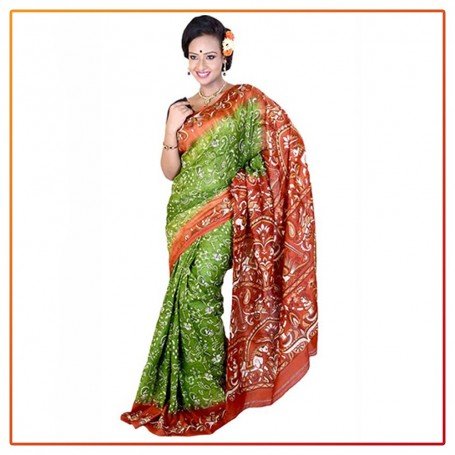 Murshidabad Silk Butique Printed Saree 035