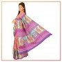 Murshidabad Silk Printed Saree 053