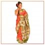 Murshidabad Silk Printed Saree 064